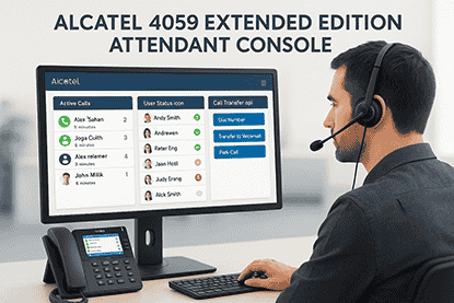 کنسول پاسخگویی تلفنی سازمانی آلکاتل – Alcatel Enterprise Attendant Console