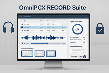 سامانه ضبط و ارزیابی تماس آلکاتل – Alcatel OmniPCX RECORD Suite