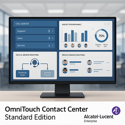 OmniTouch استاندارد برای مراکز تماس – OmniTouch Standard Contact Center