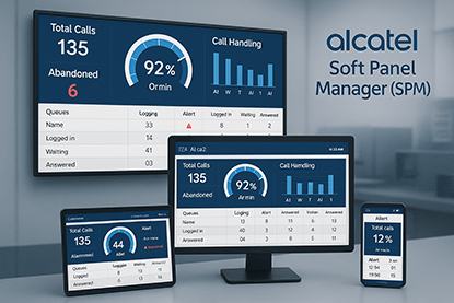 مدیر پنل نرم‌افزاری آلکاتل برای نمایش داده‌ها – Alcatel Soft Panel Manager (SPM)