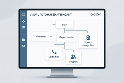 اپراتور تصویری خودکار آلکاتل – Alcatel Visual Automated Attendant